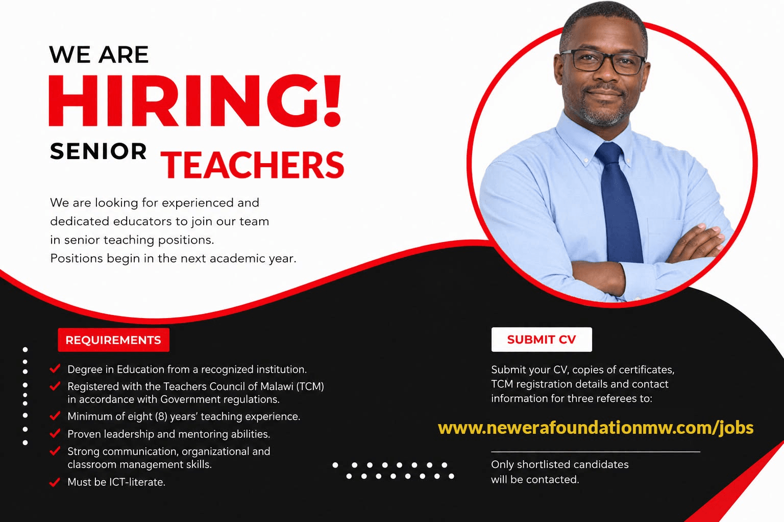 SENIOR TEACHERS AT New Era School, Malawi